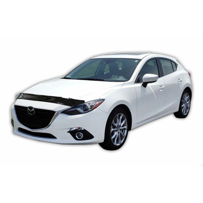 SCOUTT | Bra Capot Déflecteur Protection Pour Mazda 3 2013-2019 Berlina / Htb, Aérodynamique, Assemblage Facile