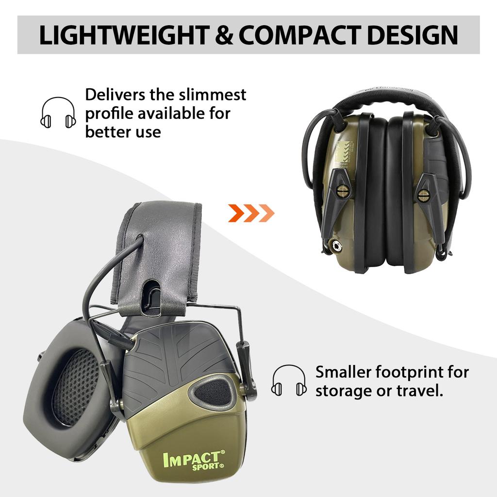 1/2pcs Ear Protection Shooting Noise Cancelling Earmuff Hearing Protection Headphone Adults Construction Muffs for Hunting