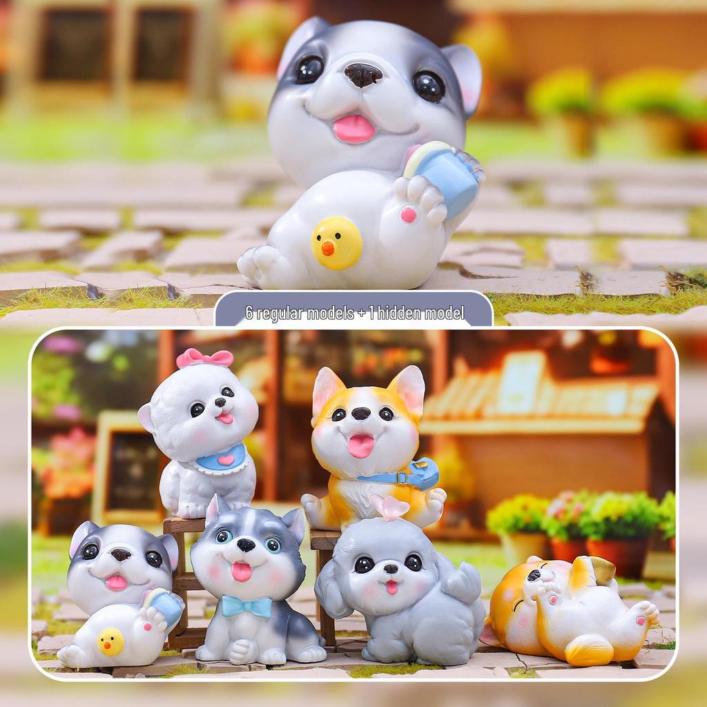 Guochao Hanfu Mädchen Figur: Frühlingsbrise Blind Box Sammlerstück – verträumte Dekoration & Geschenk