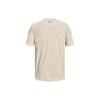 Under Armour Logo Training Sports T-Shirt Men Tops Off-White 1361733-110