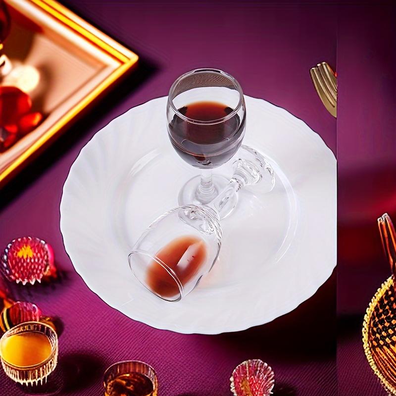 6pcs Classic Wine Glasses Champagne Glasses Gobletes For Scotch Bourbon Whisky Cocktail Cognac Vodka Gin Tequila Liquor For Bar Pub Club Restaurant An