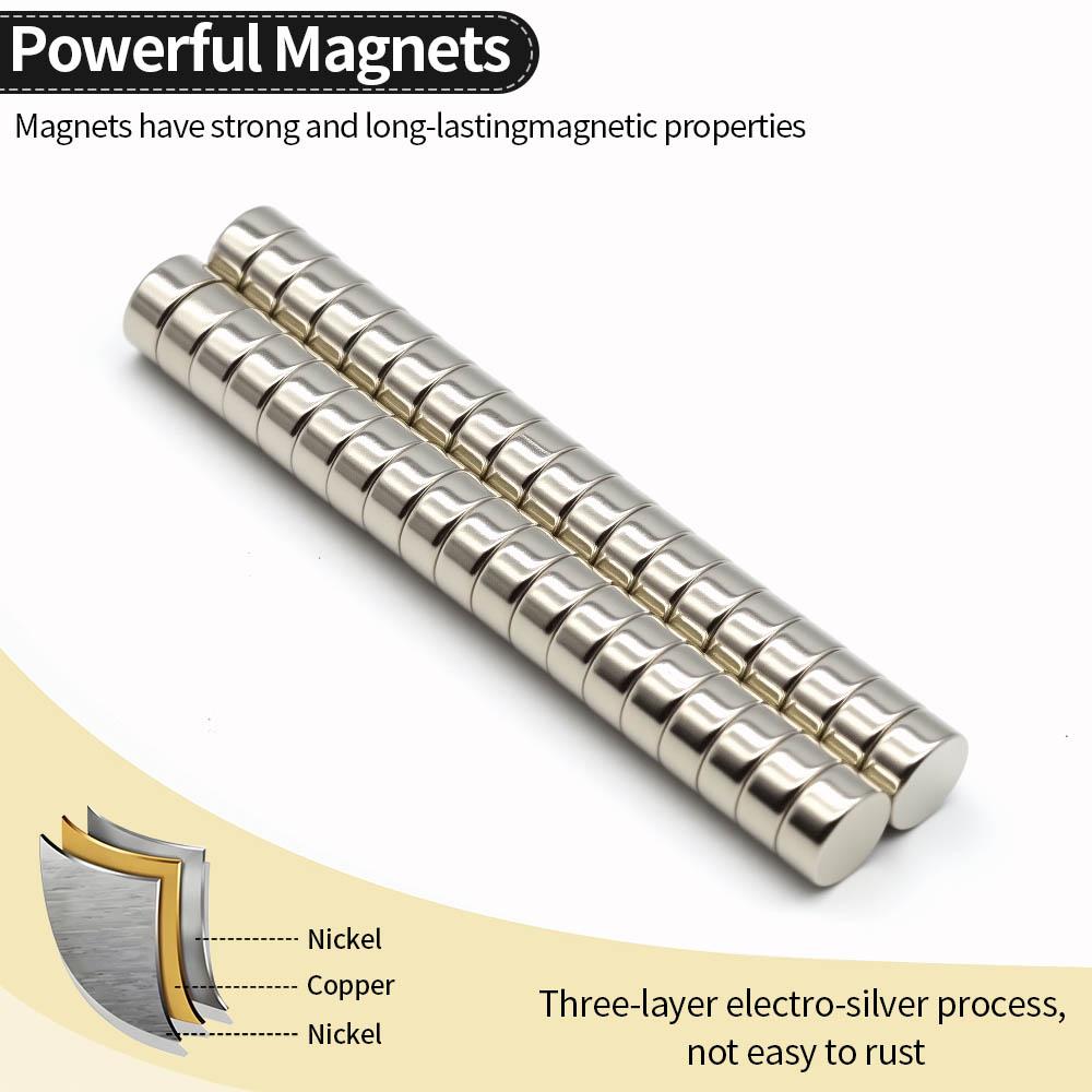 10x5mm Super Strong Neodymium Magnet N35 NdfeB Permanent Magnetic Imanes Round Powerful Magnets Refrigerator