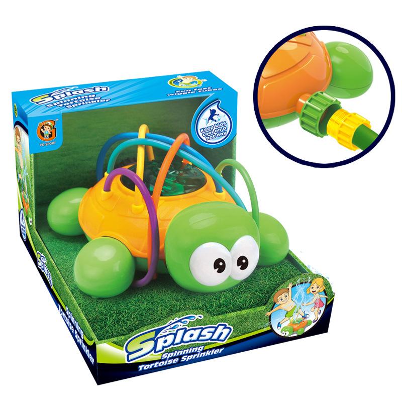 Cute Cartoon Tortoise Summer Outdoor Garden Bathroom Cool Water Spray Sprinkler Kids Children Rotatable Play Game Shower