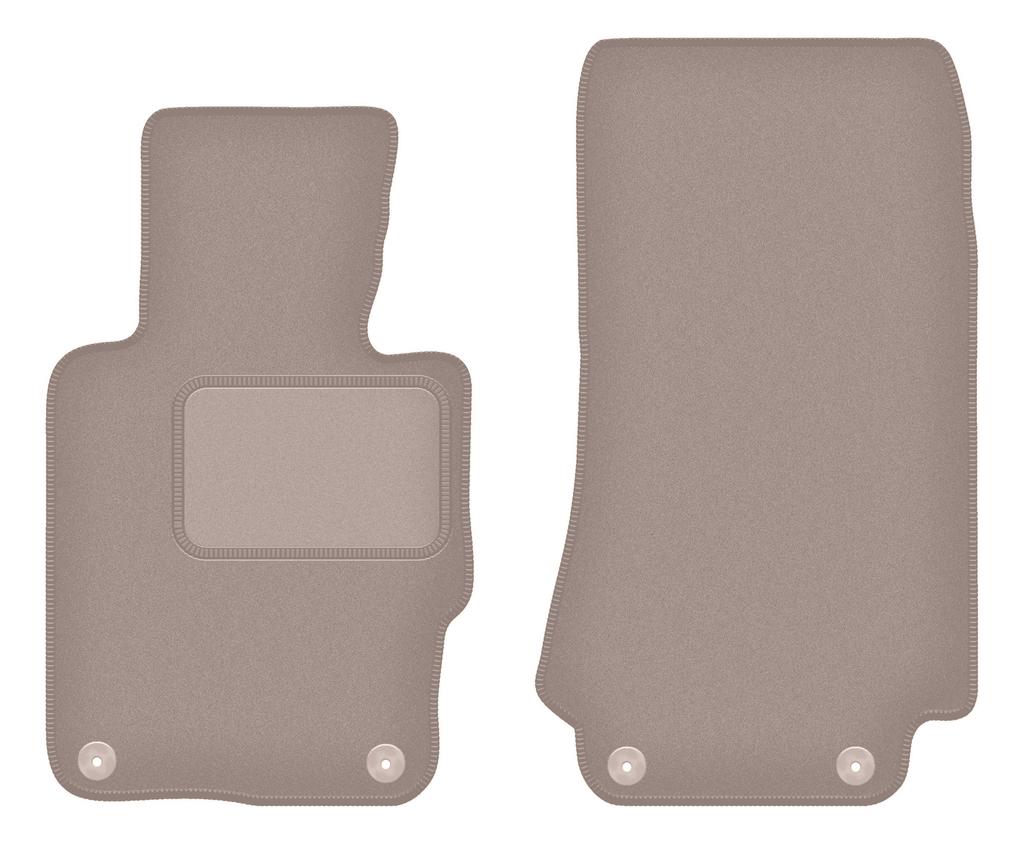 Dywaniki welurowe w kolorze beżowym: BMW Z3 E36/7 kabriolet (1997-2002)