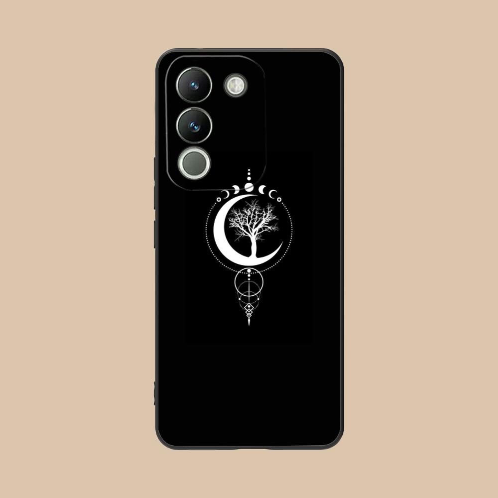 Sun Moon Mobile Cell Phone Case for VIVO Y77 76 75 74 73 72 58 56 55 51 50 38 36 Y19 Y18 Y03 Y01 5G Colorful Printing Cover