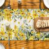 Table Runner Christmas Floral Printing Machine Washable Home Party Decoration Table Runner Protects Table from Heat Scratches Spills Tablecloth