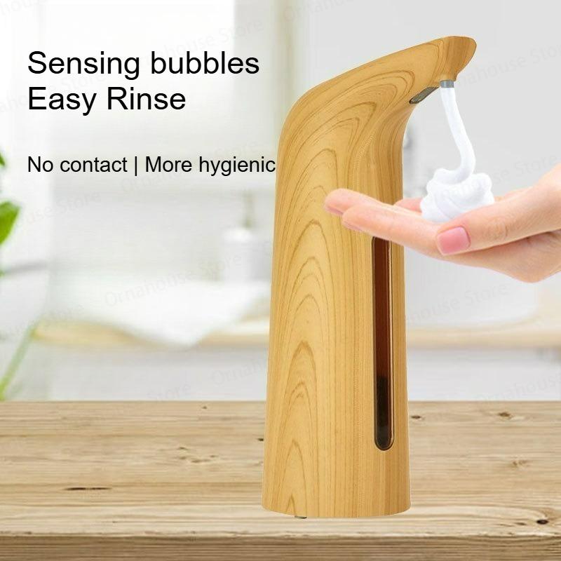 400ML Automatic Foam Soap Dispenser Infrared Sensor Contactless Sanitiser Dispenser for Home Kitchen Bathroom Hand Sanitizer