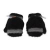 Electric USB Heated Gloves Double Side Heating Keep Warm Fingerless Hands Gloves Mitten with Cover