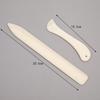 2Pcs Folder Paper Creaser Tool Plastic Bone Scoring Folding Creasing Diy
