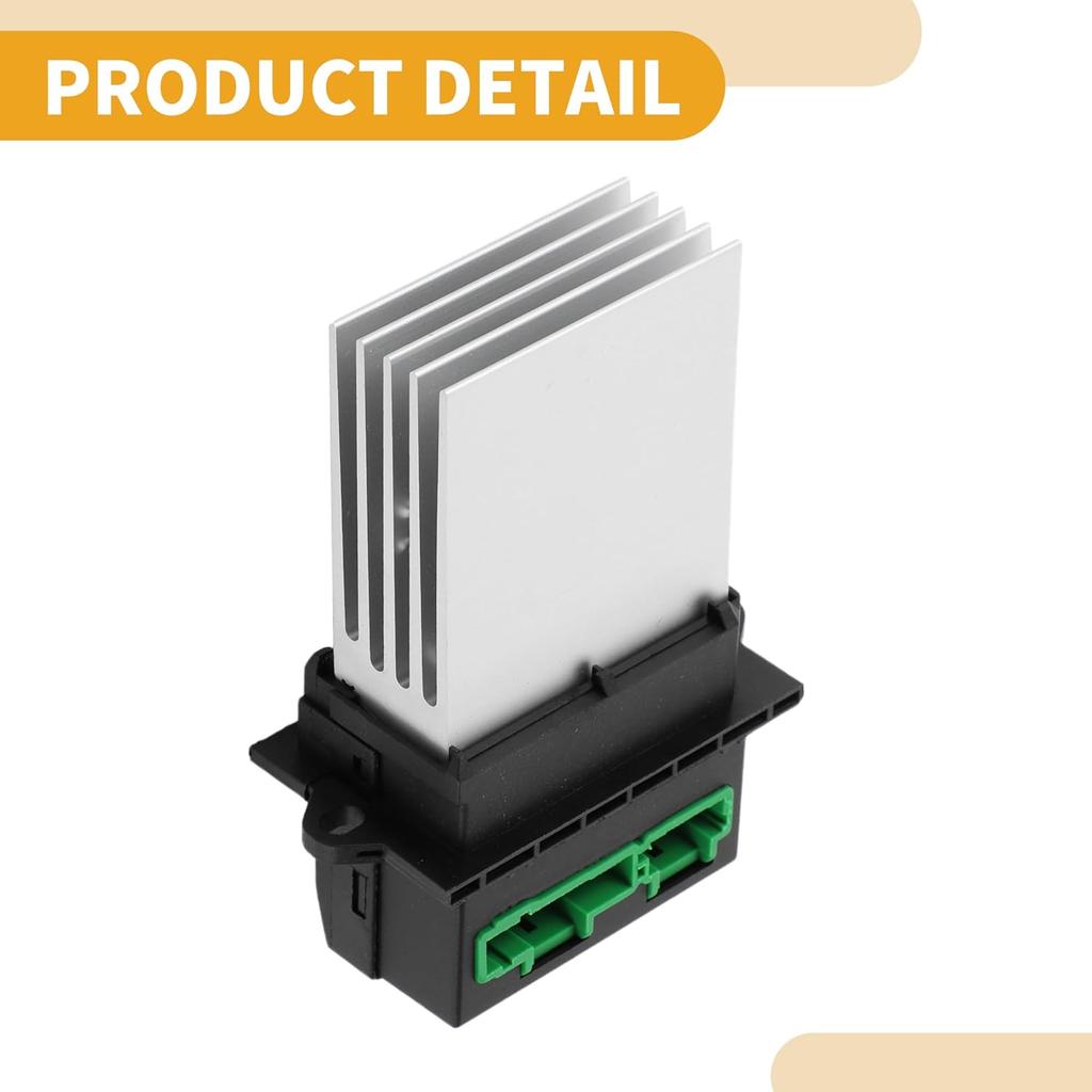 HVAC Blower Motor Resistor No.68078835AA Heater Blower Resistor for Dodge Journey 2013-2020 Metal ABS Black