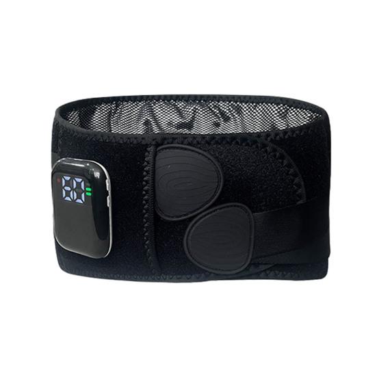 Heated Waist Brace Back Pain Relief Cordless Heating Pad with Massager Men Women Adjustable Heat Therapy