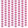 6/8Pieces Love Heart Ornament Valentines Day Heart Hanging Strips For Valentines Day And Wedding Decoration