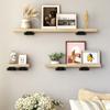 2Pcs Heavy Duty Carbon Steel L Shaped Bracket - Invisible Shelf Support with Screws, Wooden Board Rack Wall Mount Hardware