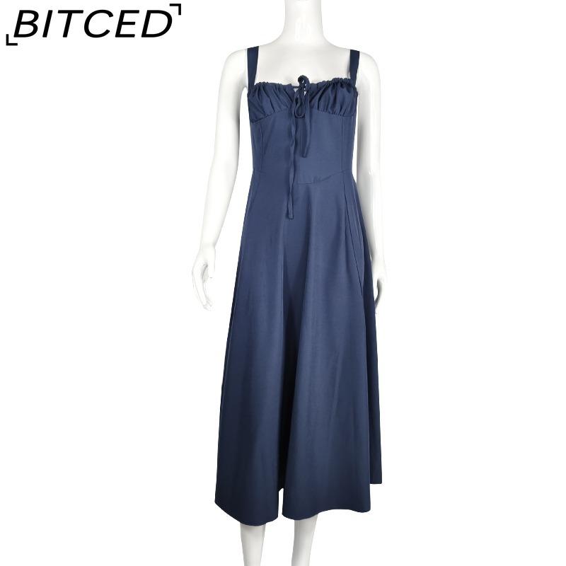 BITCED Summer-inspired Chic and Sophisticated Strapless Dress for Women