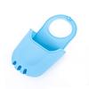 Silicone Sink Hanging Storage Bag Candy Colors Sink Drain Rack PVC Plastic Soap Dish  Home