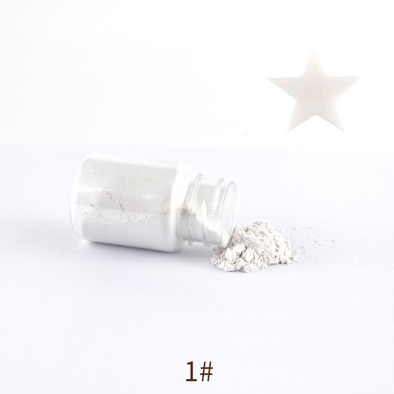 Mermaid Ji Iridescent Mica Powder: DIY Crystal Clay, Pearlescent Epoxy Resin, Glitter Pigment.
