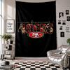 San Francisco 49ers Wall Tapestry Home Decor Wall Hanging Cloth for Bedroom Living Room Background