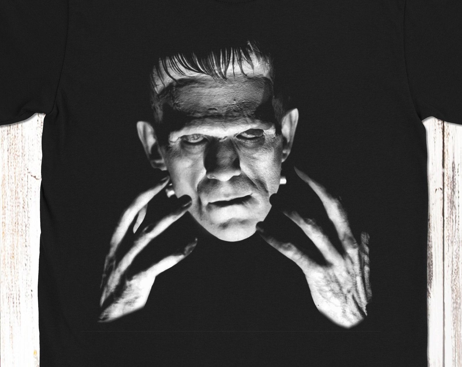Frankenstein Monster Classic Horror Movie Halloween T-Shirt M
