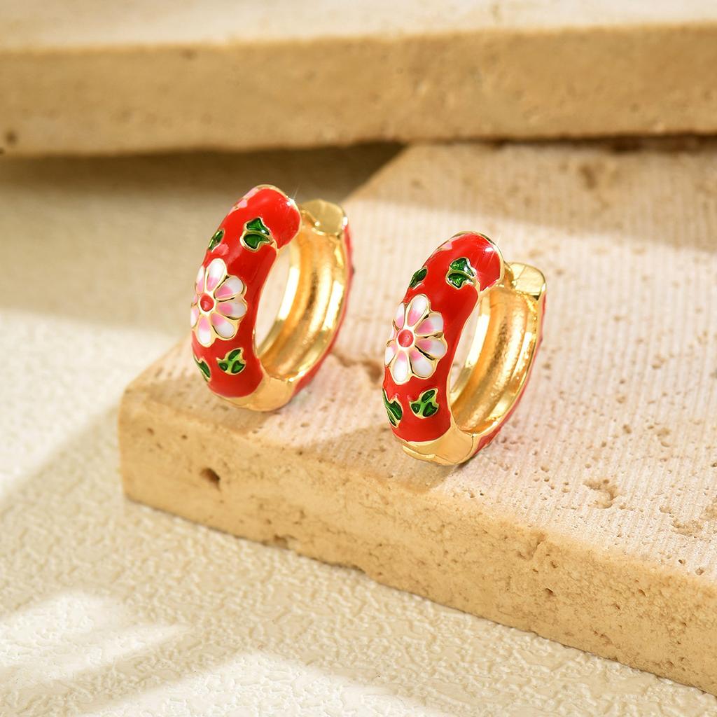 Geometric Drip Earrings  Niche Design, Diamond-encrusted Stud Earrings  Versatile and High-end Earrings