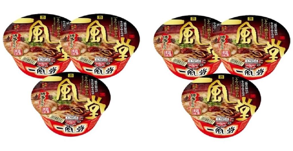 Ippudo Akamaru New Flavor Hakata Tonkotsu Ramen, 126g, 6-pack