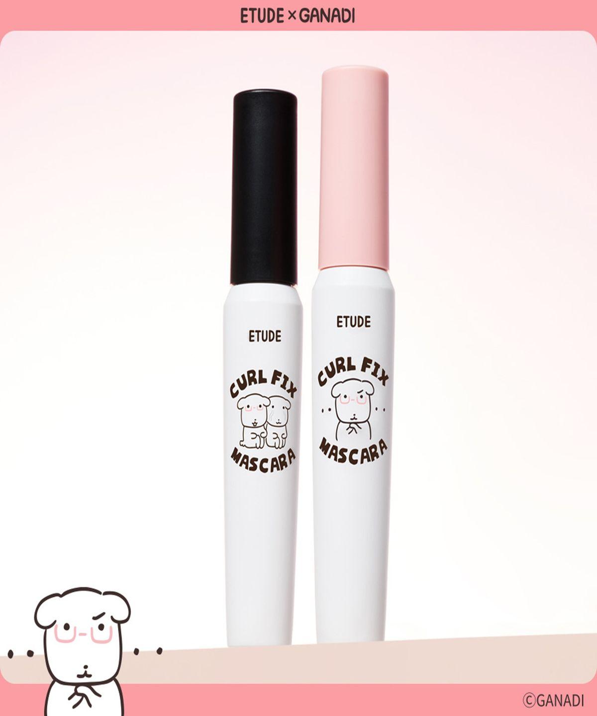 [Etude x Ghanadi] Curl Fix Mascara 04 strand volume