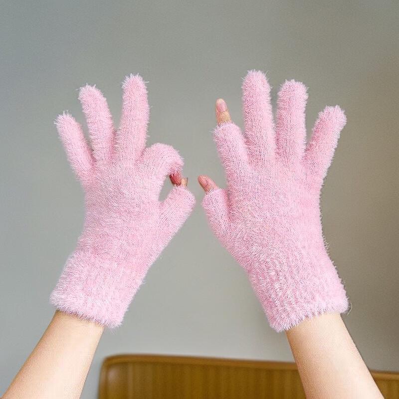 ZISIZ Winter Two-Finger Cycling Gloves