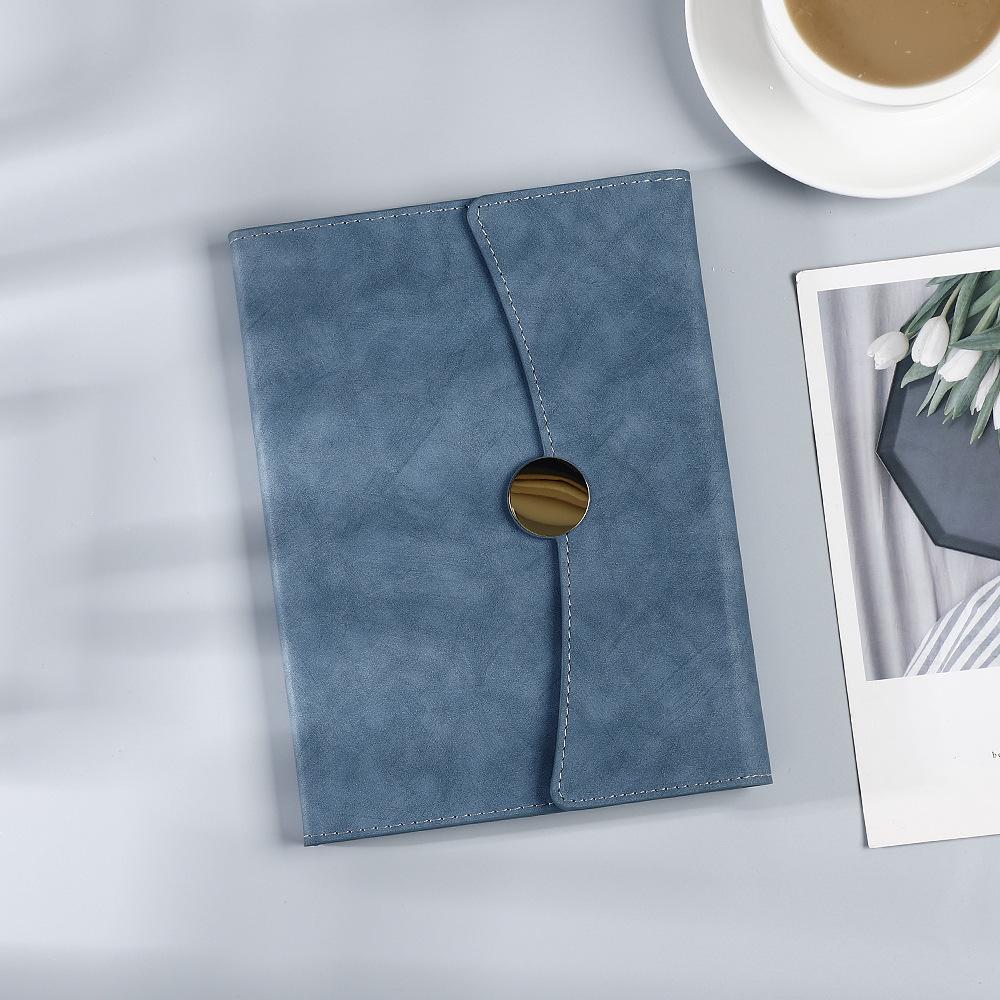 Cross-Border Exclusive A5 Refillable Trifold Notebook Set with Custom Logo