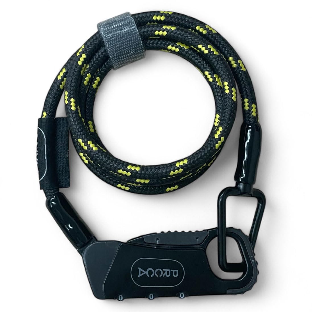 

PRCCA Flexible Wire Combination 6mm x for Bicycles and Lock, High-Strength 3-Layer Lock, Steel/UHMWPE, 100cm, Motorcycles, 115g, Anti-Theft (Black)