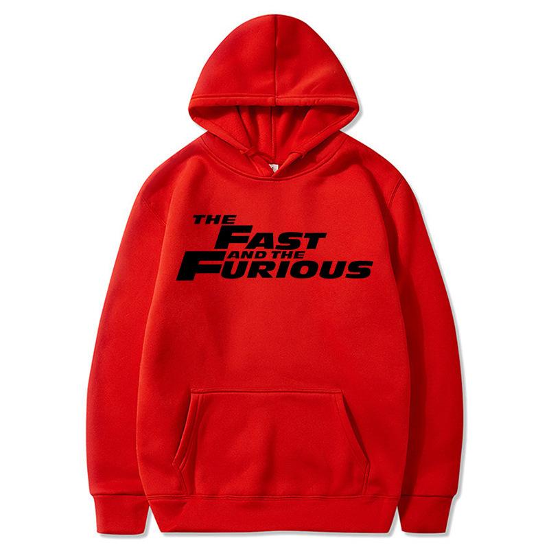 The Fast and The Furious Letter Graphic Women's Hoodie Sweatshirt Men Womnen Fashion Brand Design Pullover Women's Hoodies