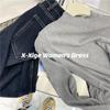 Women's Thickened Solid Color Ribbed Flannel Turtleneck