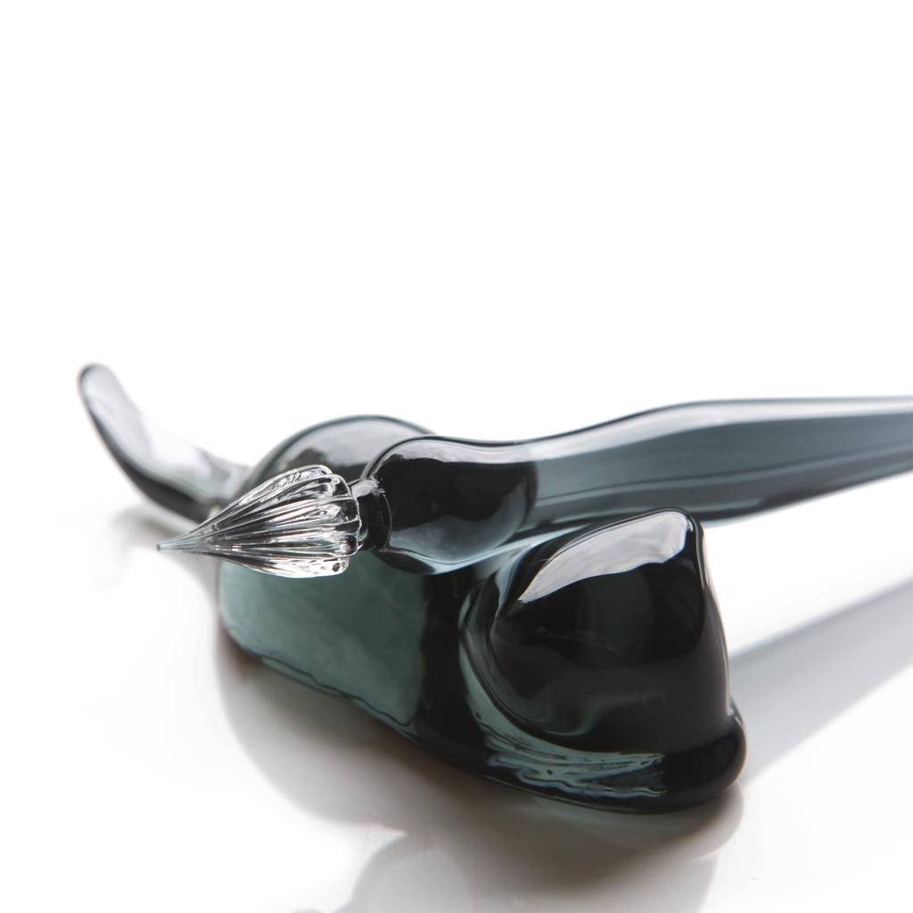 72 Pen Shop Glass Fountain Smooth Brush Colorful Glass No. Pen, Pen, Stationery, Feeling, (Black)