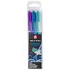 Gel Ink Rollerball Pen - SAKURA - Gelly Roll Moonlight Ocean - 0.5 Mm - Fluorescent Colors - 3 Pieces