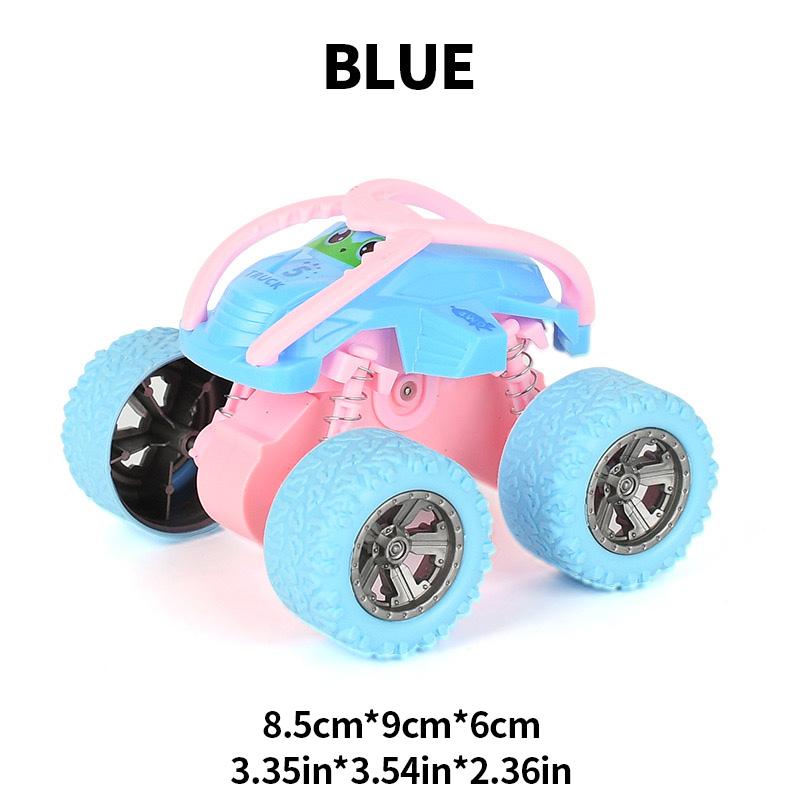 

4 pieces, 2 pieces, 1 piece - Inertial stunt off-road toy vehicle синий