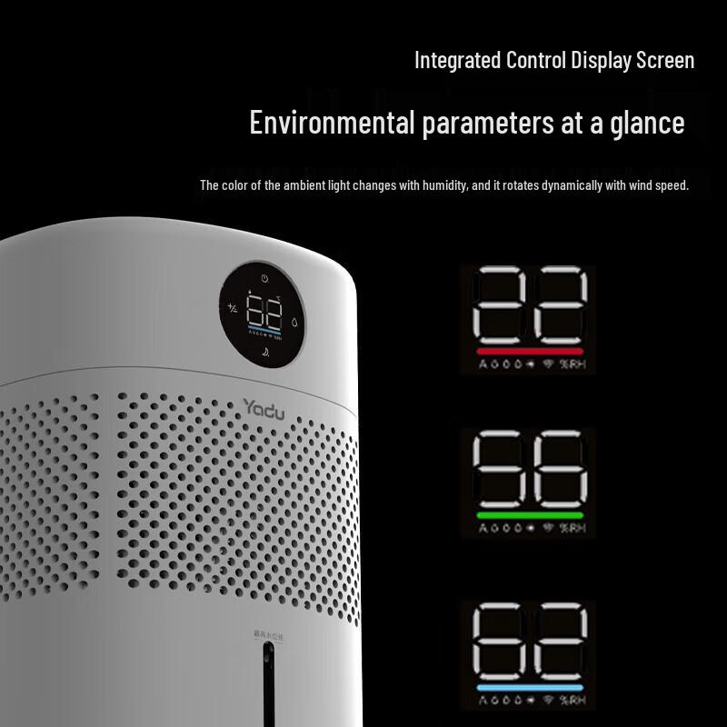 

YADU Smart Fogless Evaporative Humidifier with Air Purifier for Nursery