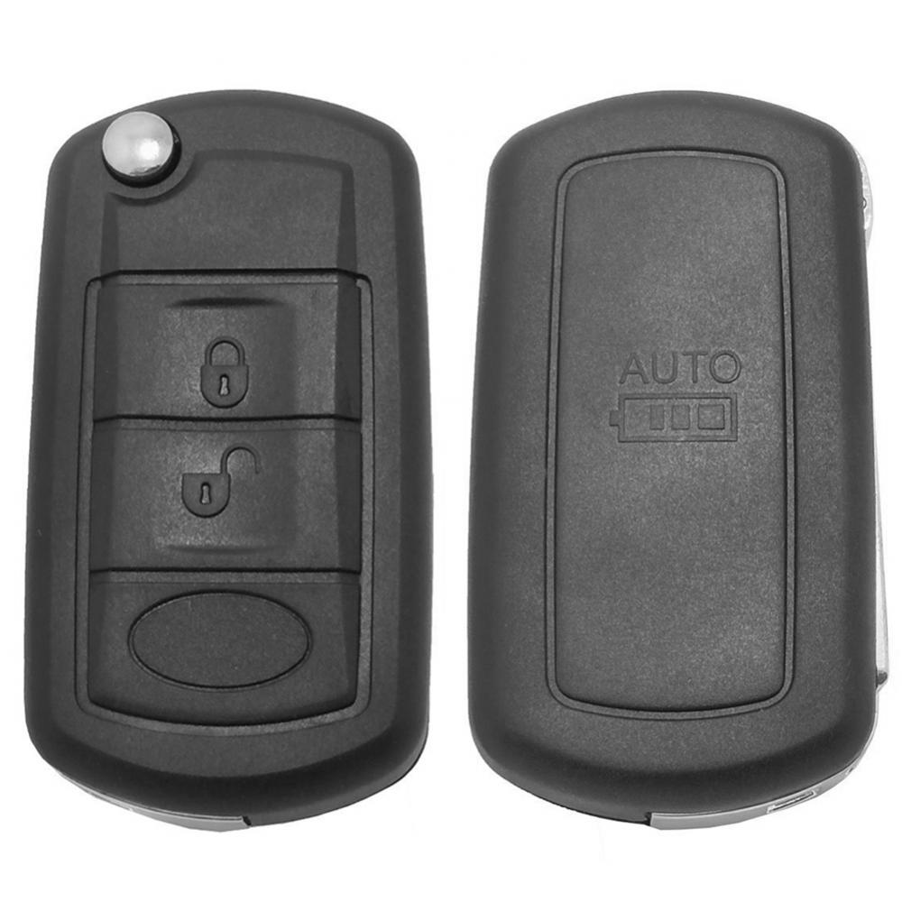 Replacement Shell Folding 3 Buttons Remote Flip Car Key Case Styling Shell for LAND ROVER Range Rover Sport LR3 Discovery