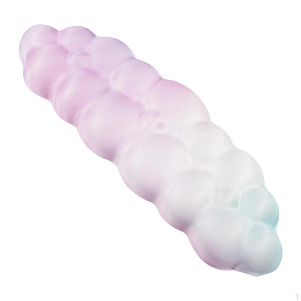 Reposamuñecas para Teclado Brazo de Ordenador Antideslizante Almohadilla para Codo de Escritorio de Portátil para Juegos Familia Amigos