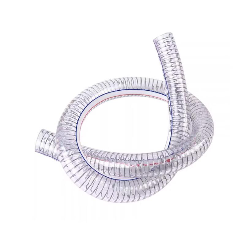 Transparent PVC Steel Wire Reinforced Hose