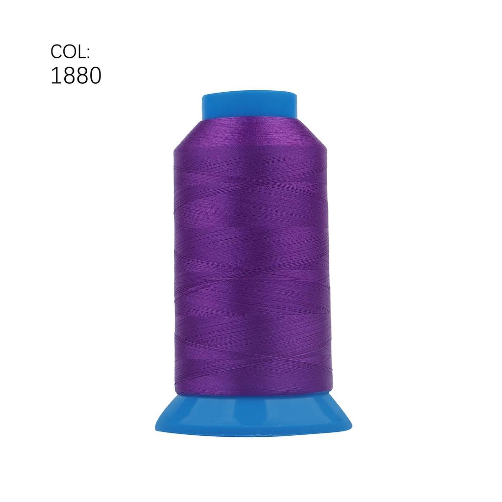 75D/2 High-Strength Ultrafine Polyester Embroidery Thread - 80 Colors, 4000m