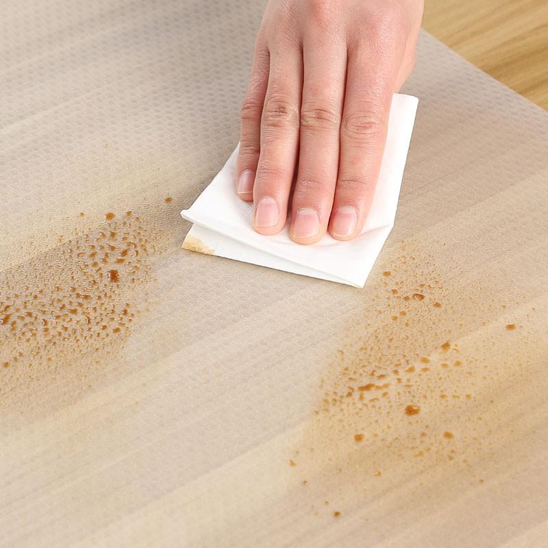 Qinghua Kitchen Oil-Proof Sticker, Cabinet Liner, Wardrobe And Shoe Cabinet Drawer Pad, Moisture-Proof Mat, Oil Barrier Pad, Transparent, 45*300cm