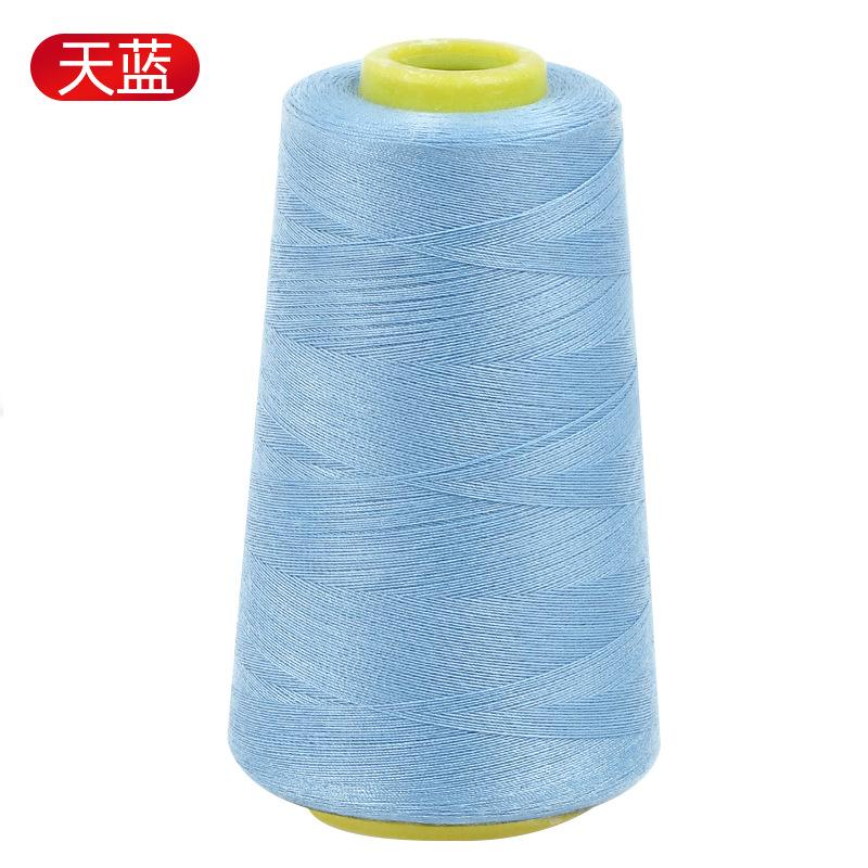 Haushaltsnähgarn Pagodengarn 402 Farbe Nähmaschinengarn Handnähen Kleidungsgarn Flachbettmaschine Polyester Feines Weißes Garn