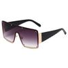 New Large Frame Joined Body Sunglasses Women Brand Designer Luxury Sun Glasses Outdoor Leisure Women Eyewear Uv400