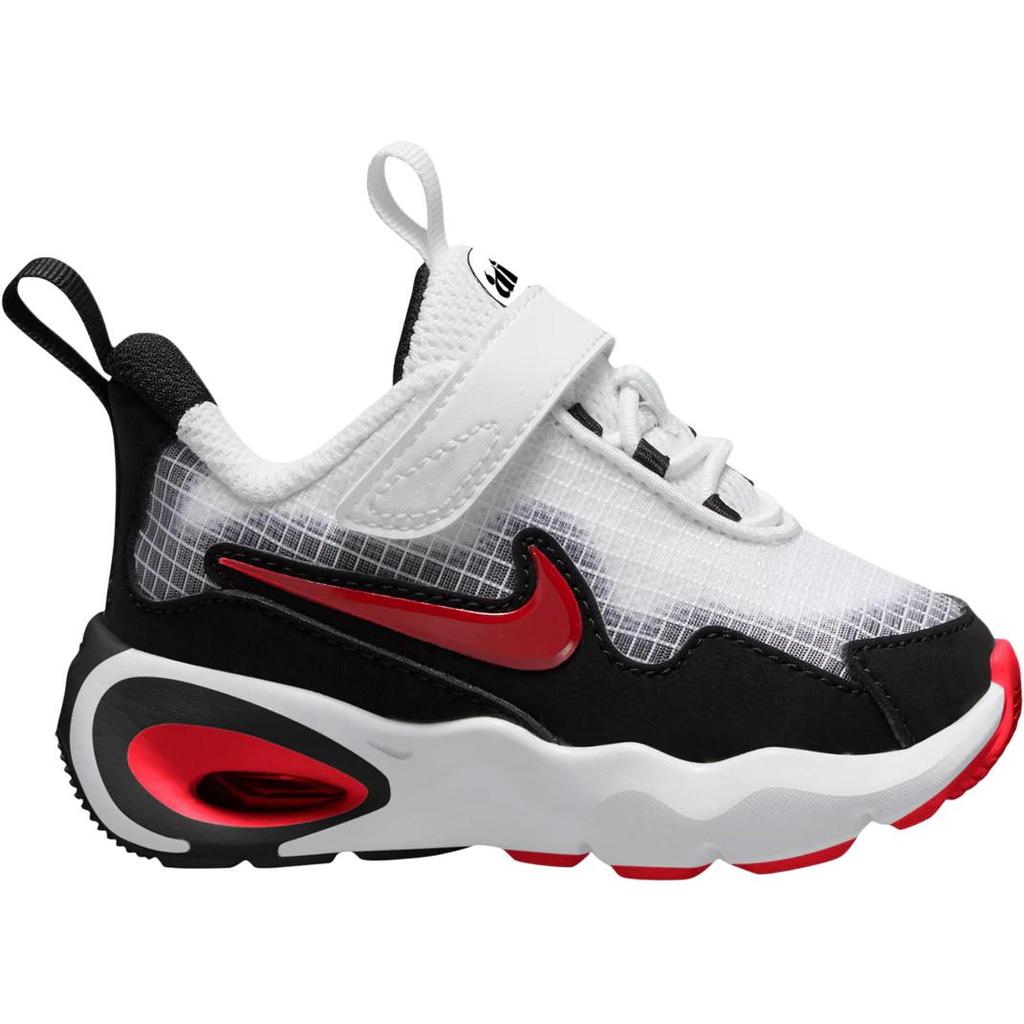 Nike Air Max Nova TD White Black Red Baby Sneakers University-Red FN4461-102
