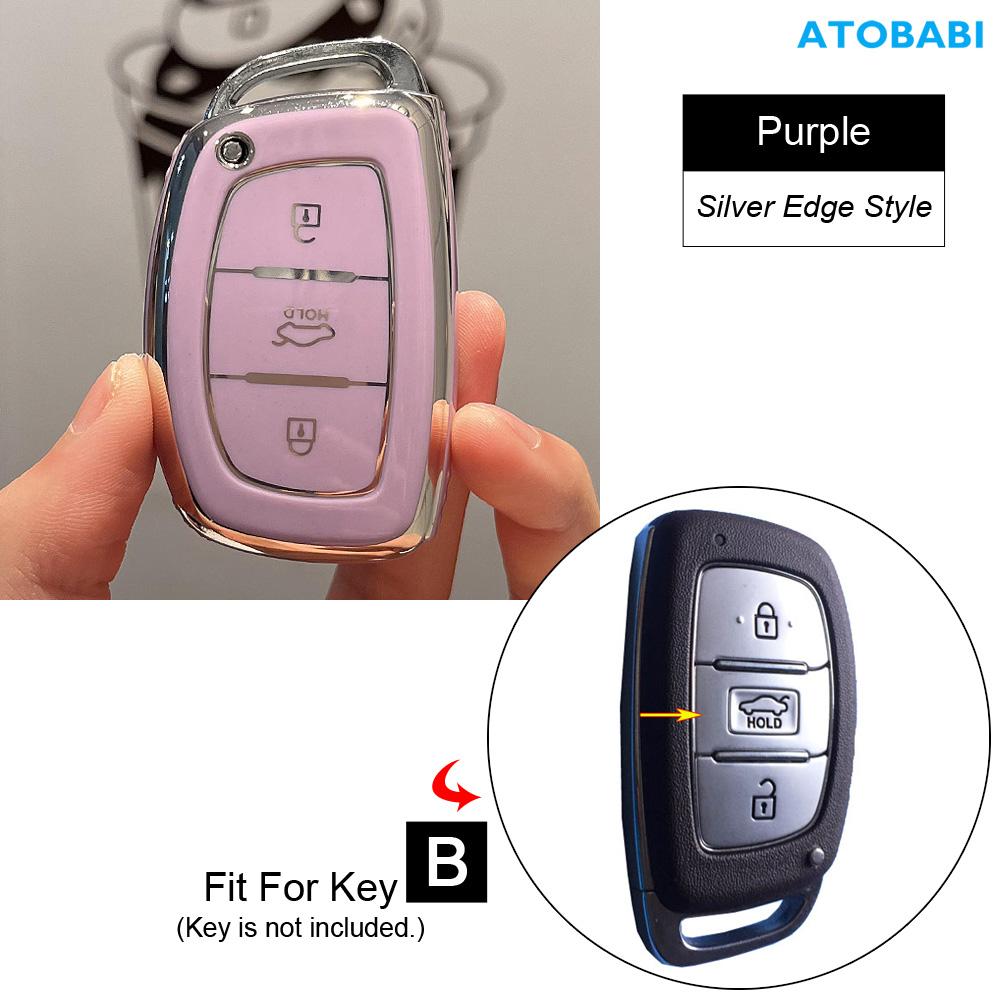 Tpu Car Key Cover Skin For Hyundai Tucson Elantra Creta Sonata Ioniq Creata Ix35 I20 Remote Fob Shell Case Auto Accessories