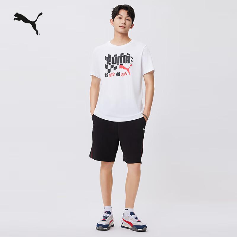 PUMA Men s Printed Cotton T-Shirt XXL