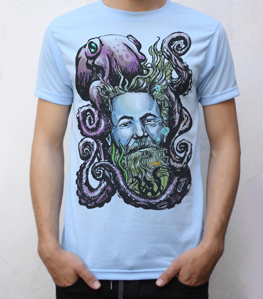 Jules Verne T-Shirt Artwork