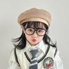 Korean Baby Beret Spring Autumn Painter Hats Retro Beanies Cap  2-6year