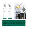 INTBUYING Manual Oil Pump for Drums, Kerosene, Light Oil, and Heavy Oil, Hand-Crank Type, 25mm