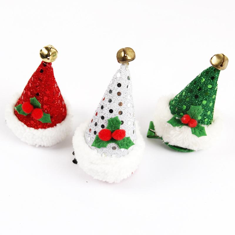 Kerstdecoraties navidad Merry Christmas haarspeld Meisjes Haaraccessoires kerstmuts cadeautassen Nieuwjaarscadeau