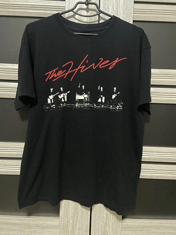 Collection The Hives Band Album Tour All Size S to 5XL Black T-shirt Unisex T-Shirt M