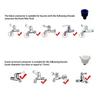 High-pressure Sprayer dog shower Gun Adjustable Pet Wash Cleaning Bath Water Foam Soap Sprayer Dog Clean Massager Shower Tool